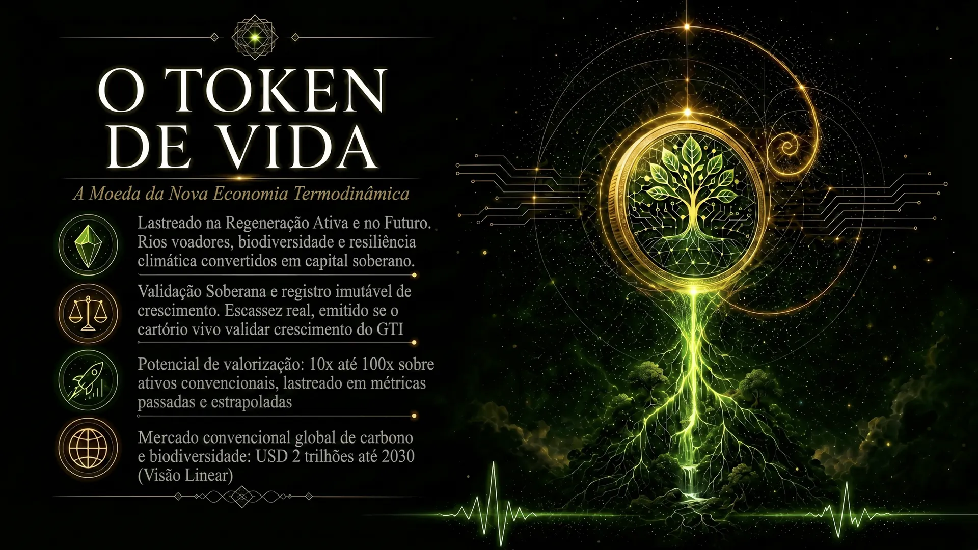 O Token de Vida — A Moeda da Nova Economia Termodinâmica